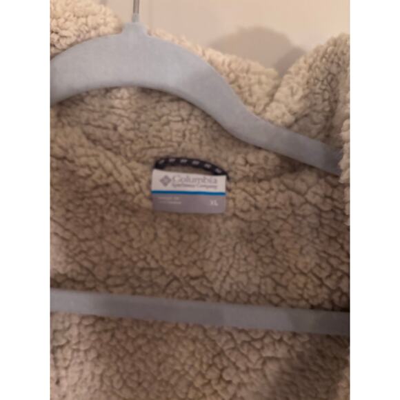 Womens XL Columbia Ruby Falls Puffer Sherpa Duck Down-Feather Filled Coat! New - Picture 4 of 5